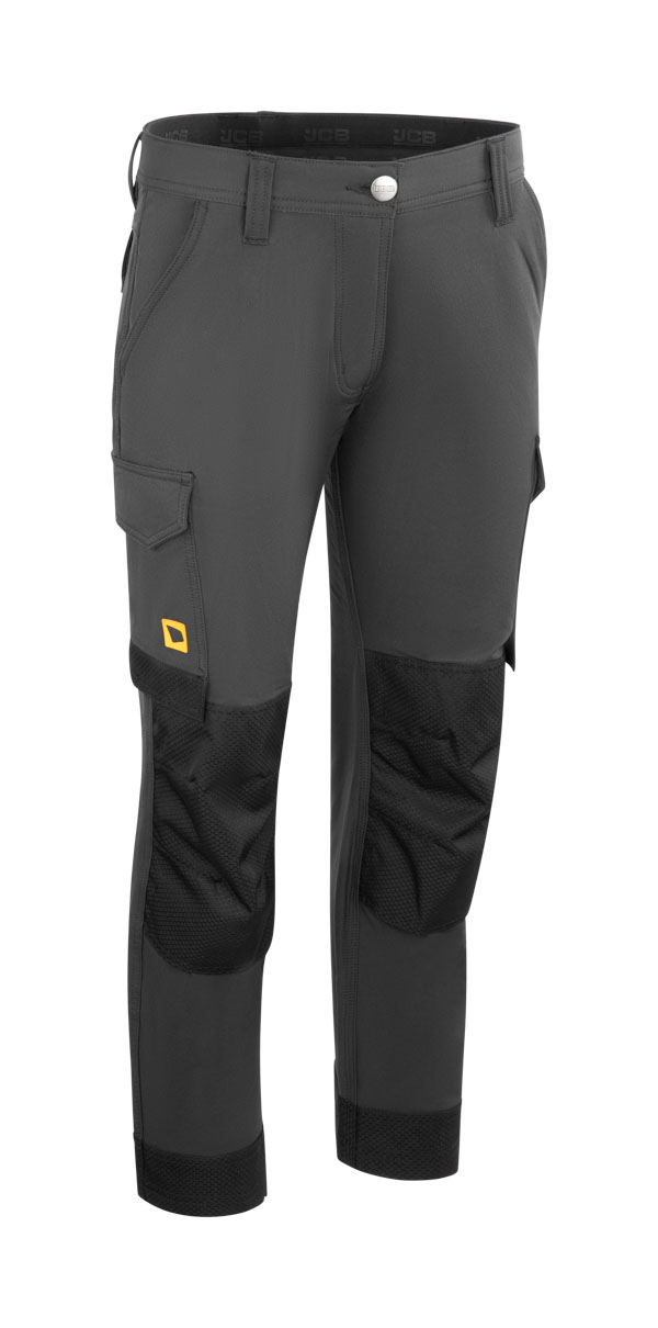 JCB Workwear Ladies 4-Way Stretch Trousers, detail