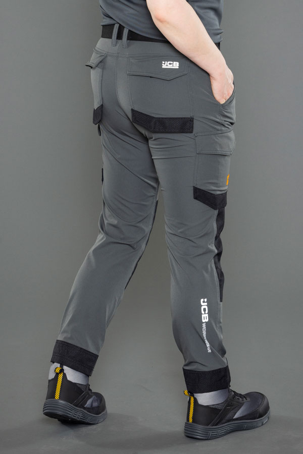 JCB Workwear Ladies 4-Way Stretch Trousers, detail