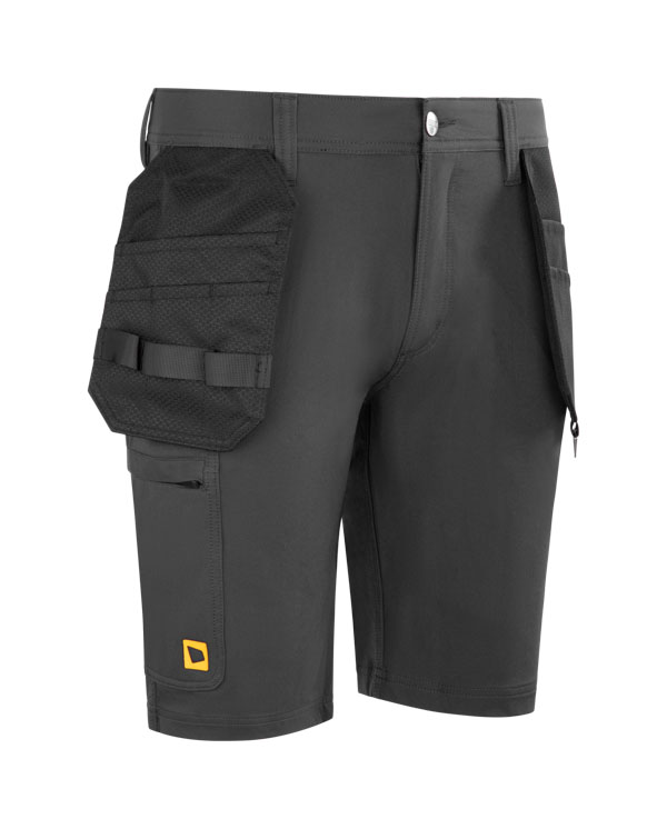 JCB Unisex Stretch Holster Pocket Shorts, detail