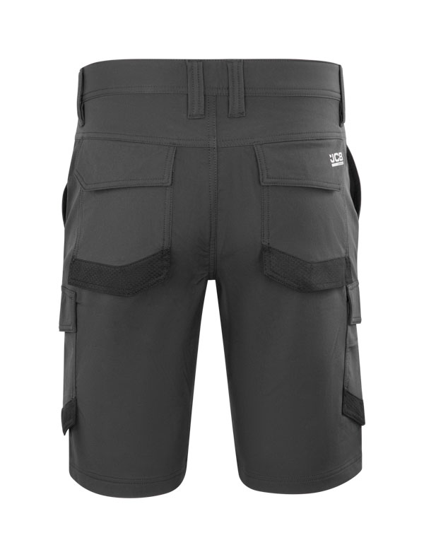 JCB Workwear Unisex 4-Way Stretch Shorts, detail