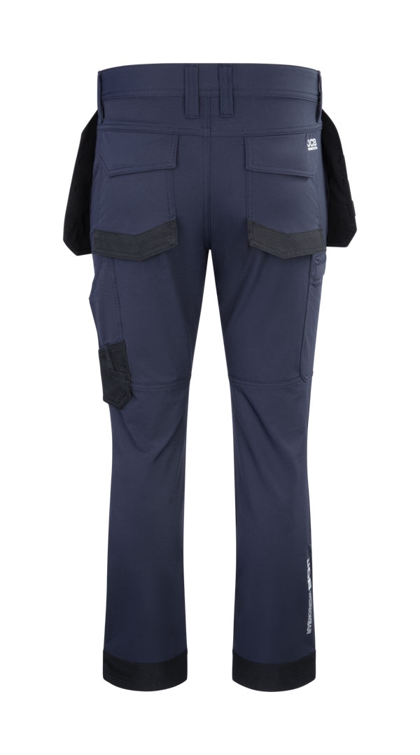 JCB Workwear Mens Stretch Holster Pocket Trousers, detail