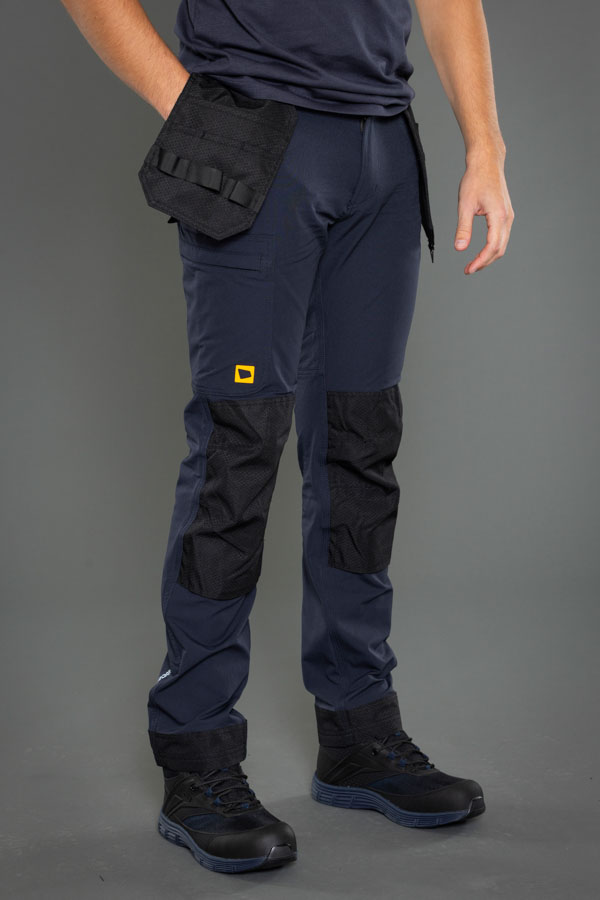 JCB Workwear Mens Stretch Holster Pocket Trousers, detail