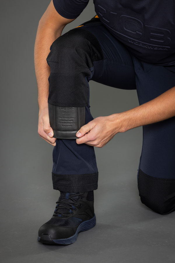 JCB Workwear Mens Stretch Holster Pocket Trousers, detail