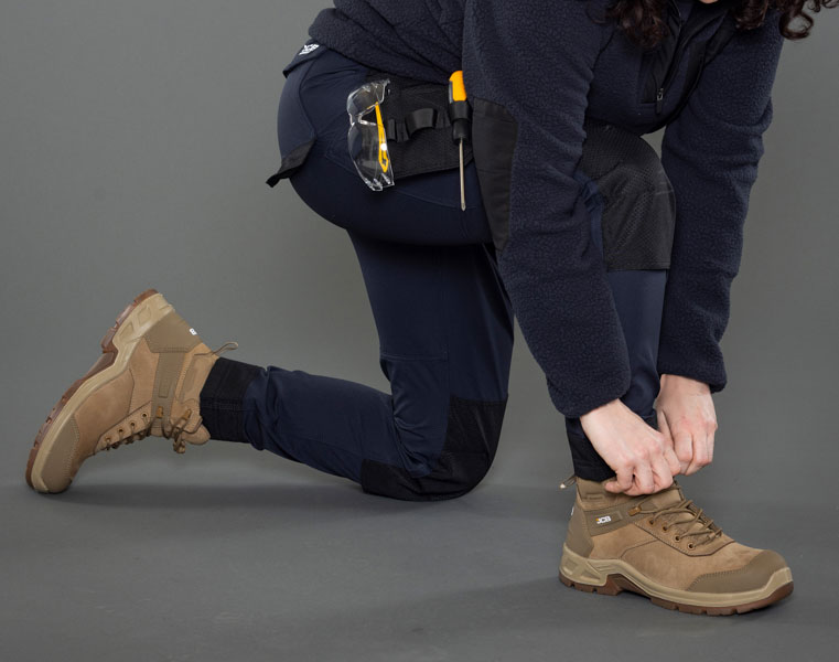 JCB Ladies Stretch Holster Pocket Trousers, detail