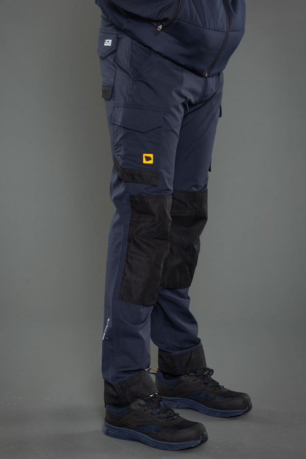 JCB Workwear Mens 4-Way Stretch Trousers, detail