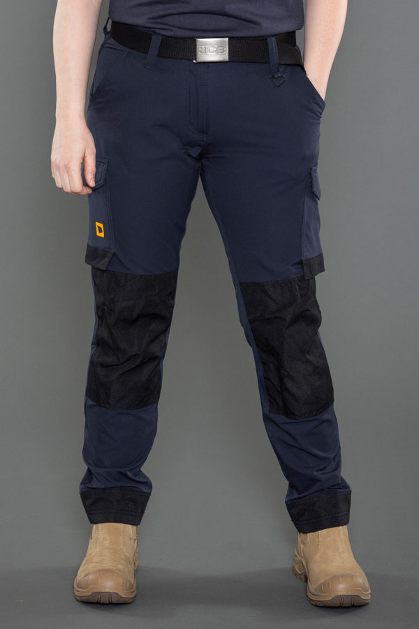 JCB Workwear Ladies 4-Way Stretch Trousers, detail