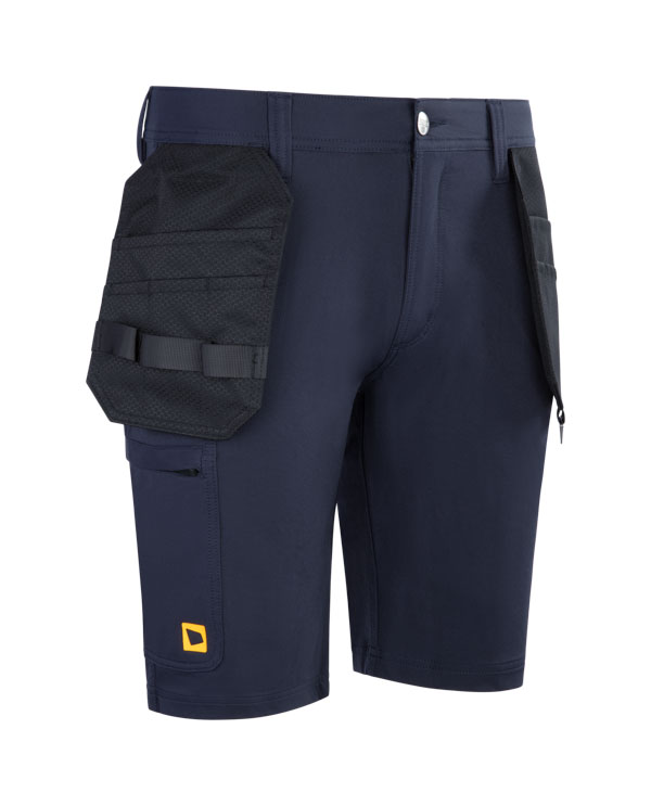 JCB Workwear Unisex Stretch Holster Pocket Shorts, detail