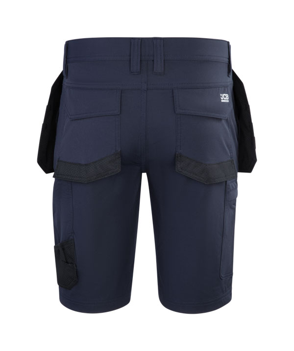 JCB Workwear Unisex Stretch Holster Pocket Shorts, detail