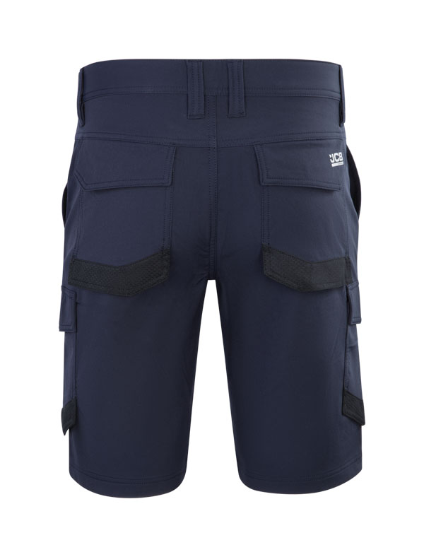 JCB Workwear Unisex 4-Way Stretch Shorts, detail