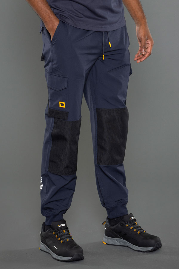 JCB Workwrear Unisex 4-Way Stretch Jogger, detail
