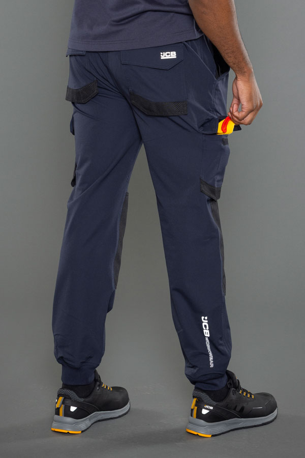 JCB Workwrear Unisex 4-Way Stretch Jogger, detail