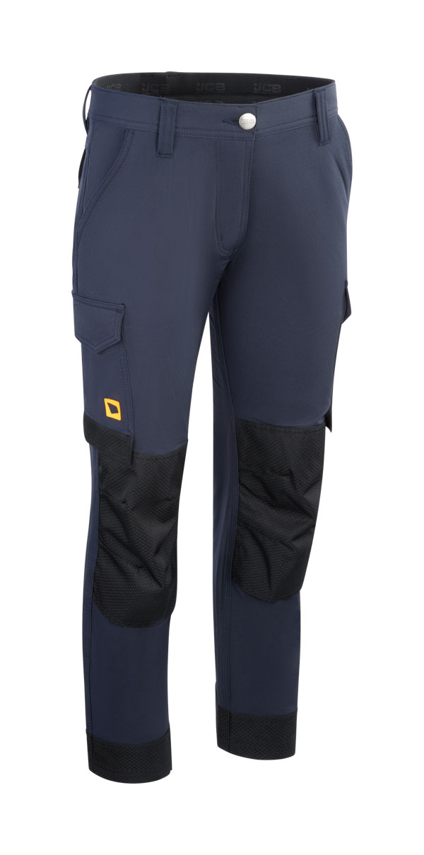 JCB Workwear Ladies 4-Way Stretch Trousers, detail