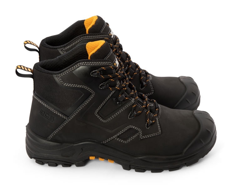 JCB Backhoe Safety Boot, detail
