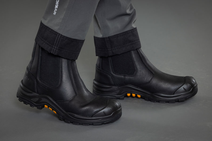 JCB Dealer Safety Boot, detail