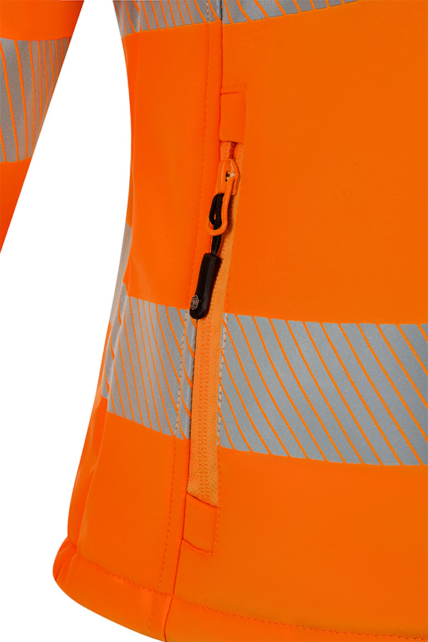 Beeswift Ladies Soft Shell Jacket, detail