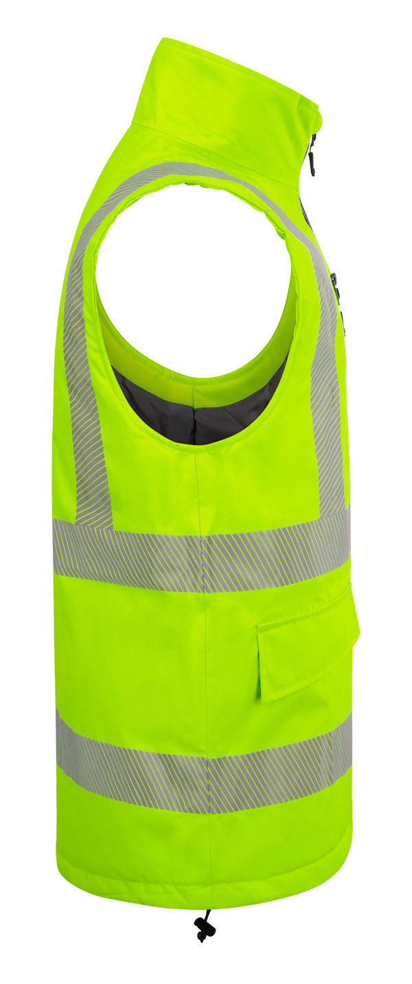 Beeswift Mens Bodywarmer, detail
