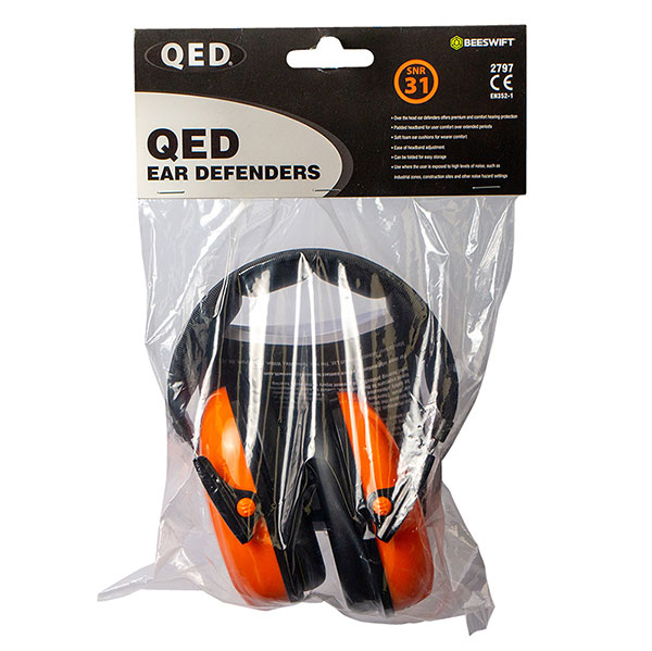 Beeswift QED SNR31 Comfort Ear Defenders, detail