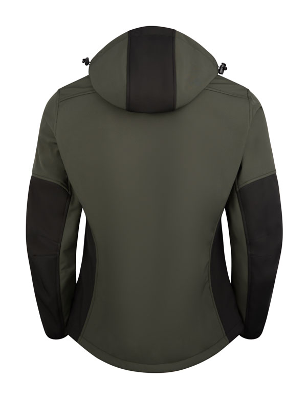 Beeswift Flex Softshell Hooded Jacket, detail