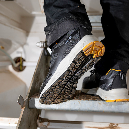 JCB Workwear Spark Trainers S3 SRC, detail