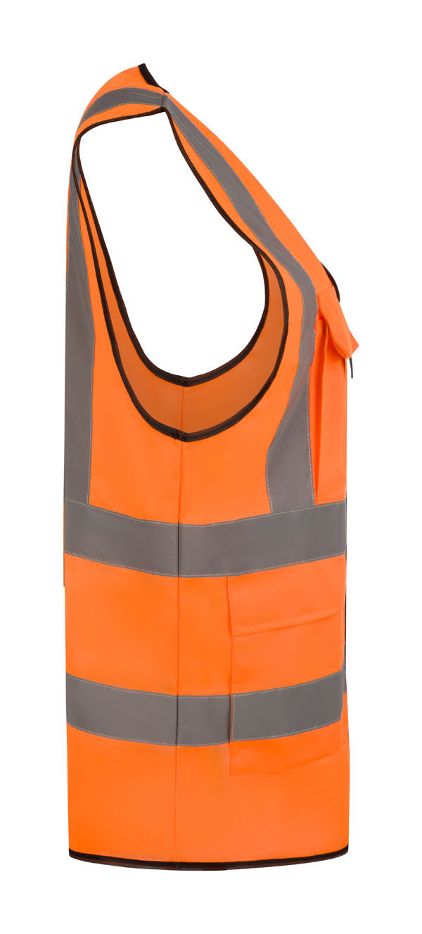 Beeswift Womens Hi-Vis Exec Waistcoat, detail