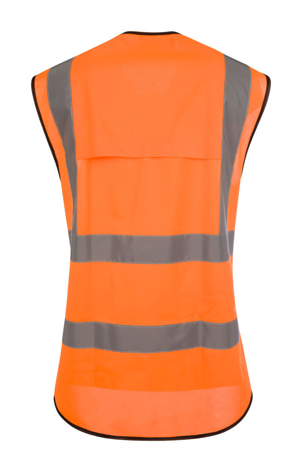Beeswift Womens Hi-Vis Exec Waistcoat, detail