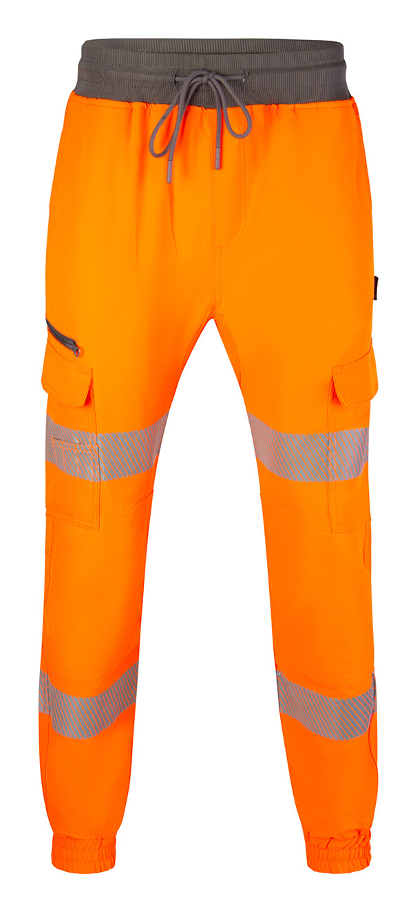 Womens Hi-Vis Work Joggers, detail