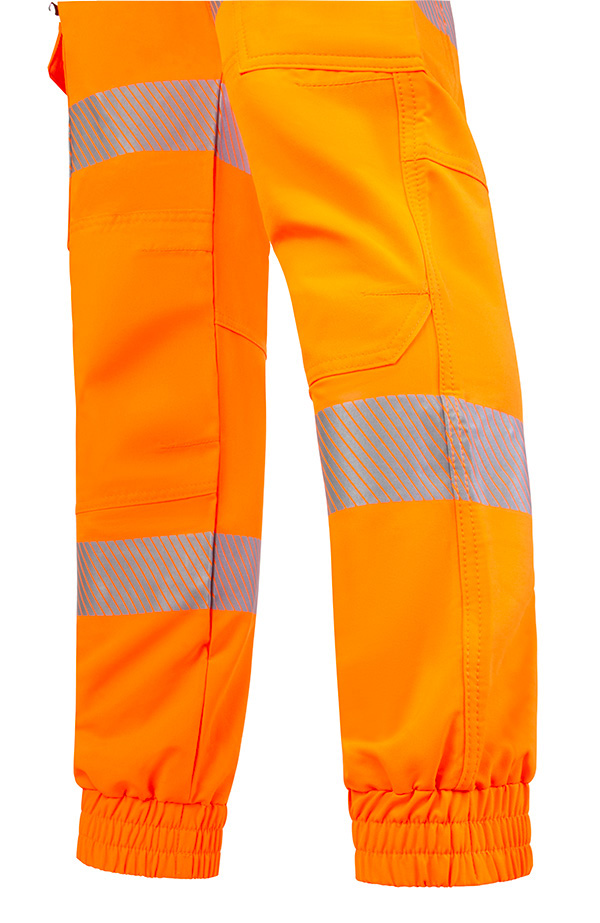 Womens Hi-Vis Work Joggers, detail