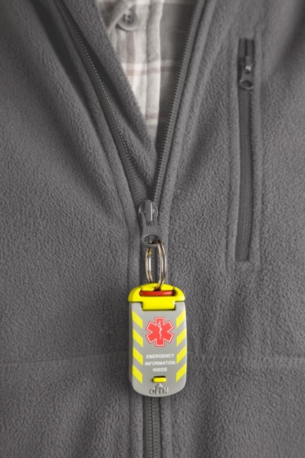 Vital ID Emergency ID Universal Fit Tag (Pack of 10), detail