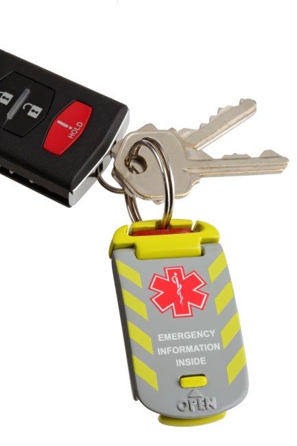 Vital ID Emergency ID Universal Fit Tag (Pack of 10), detail