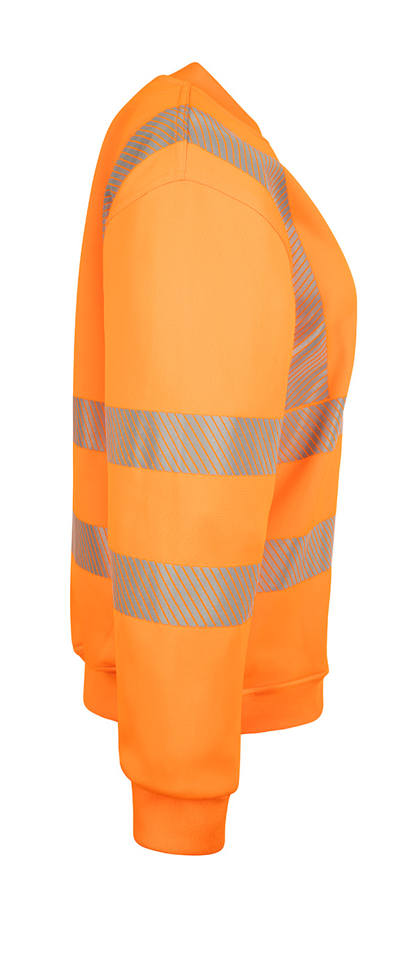 Beeswift Womens Hi-Vis Sweatshirt, detail