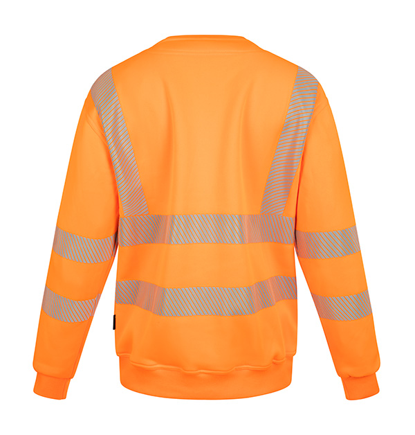 Beeswift Womens Hi-Vis Sweatshirt, detail