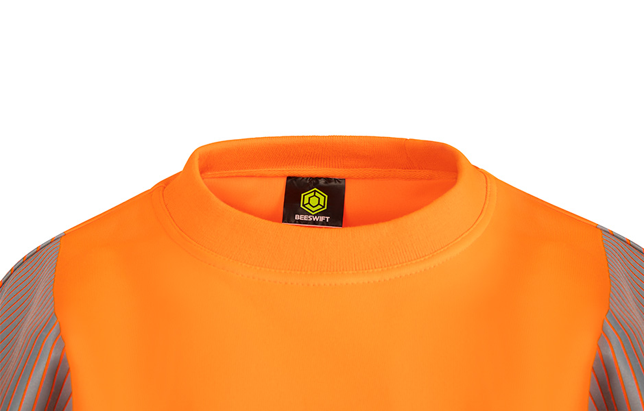 Beeswift Womens Hi-Vis Sweatshirt, detail