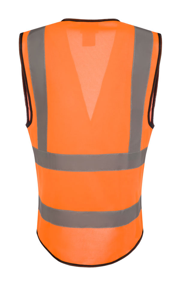 Beeswift Womens Hi-Vis Waistcoat, detail