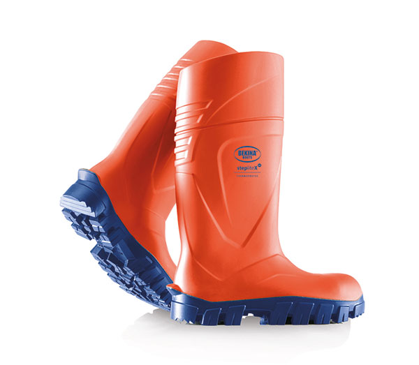 BEKINA STEPLITE X THERMOPROTEC FULL SAFETY NON METALIC WELLINGTONS S5 ORANGE 10 - Image 6