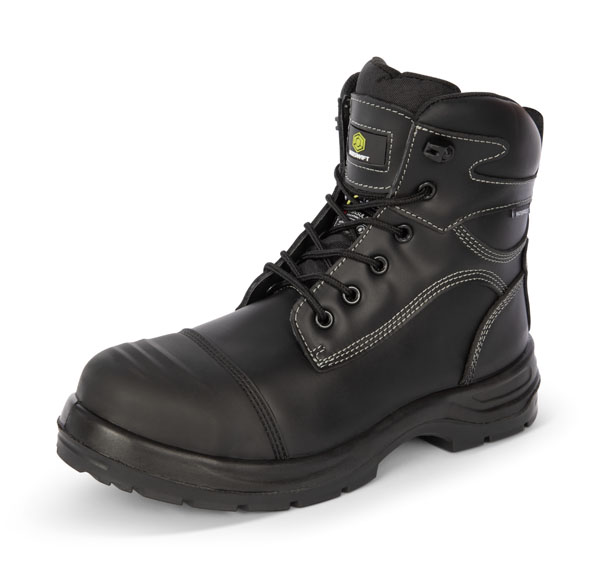 Beeswift Trencher Boot Black Size 4
