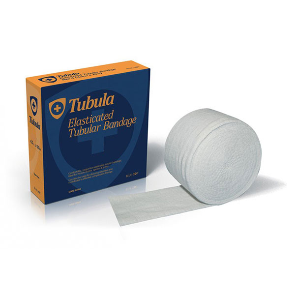 Blue Dot Tubular Bandage Size D 10M White Size 10M