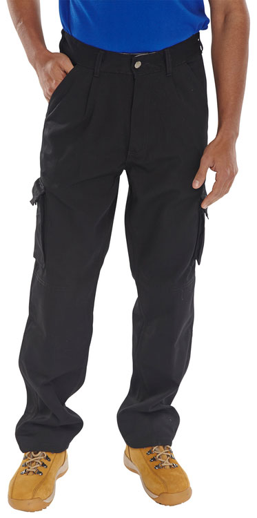 Beeswift Newark Trousers Black Size 42T