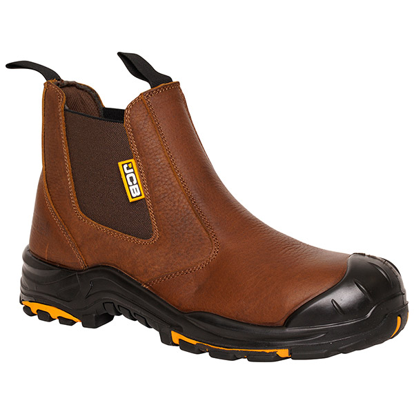 Jcb Workwear Dealer Boot S3 Hro Src Tan Size 3