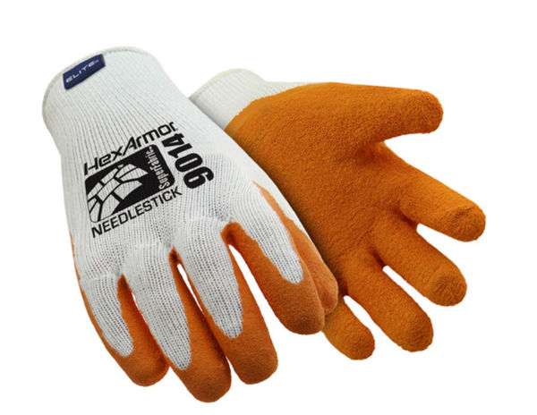 Hexarmor Sharpsmaster Ii Glove Orange Size 8