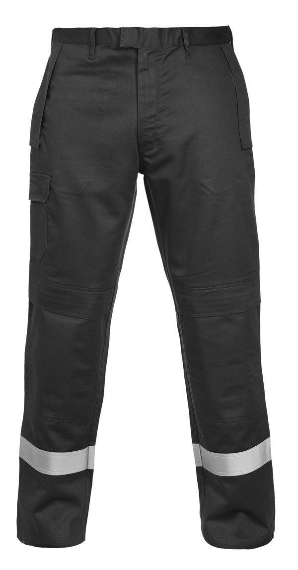 Hydrowear Meddo Multi Cvc Fire Retardant Anti-Static Trousers Black Size 34
