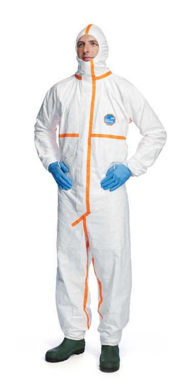 Tyvek® 800J Hooded Coverall White Size XXL